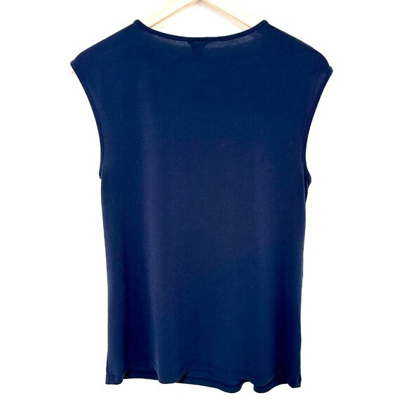 Ann Taylor Knot Top Tank Top Size L - Picture 3 of 3